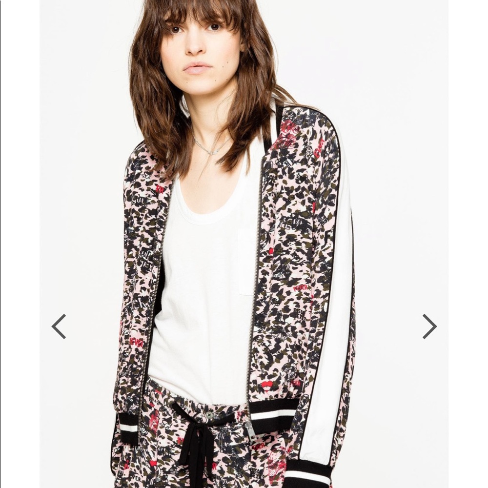 Billy Leo Othake reversible bomber jacket